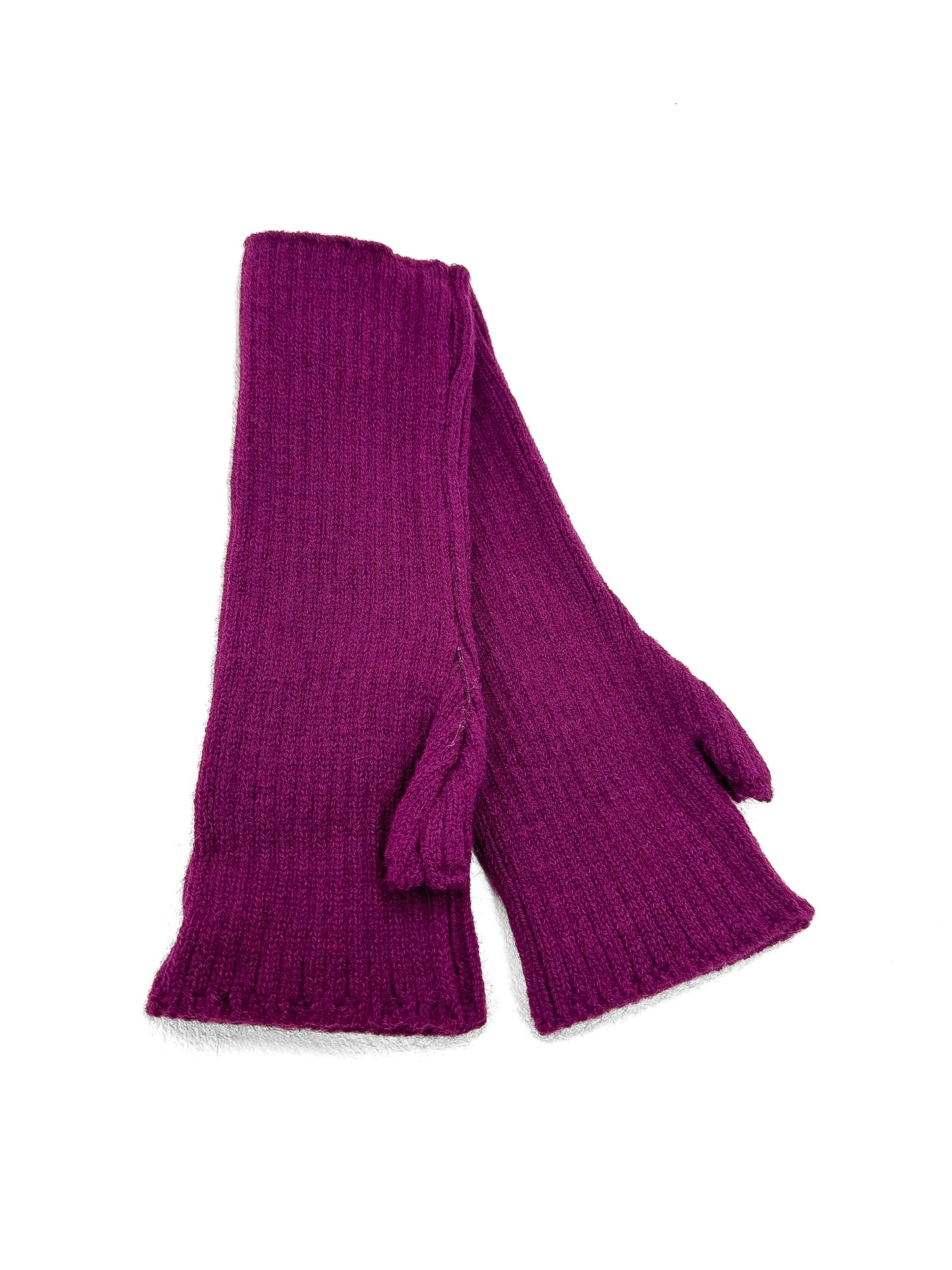 Rib Knitted Mittens