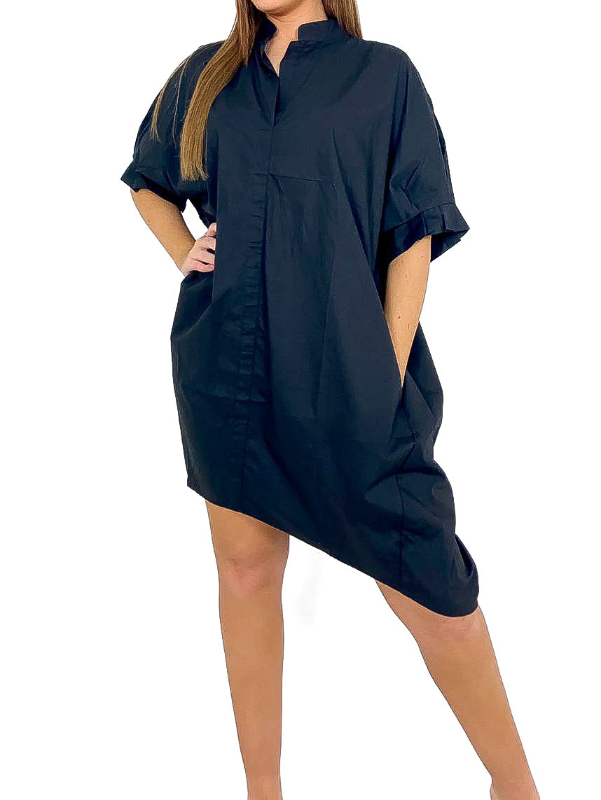 Oversized Shirt Dress