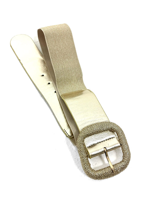 Metallic Stretch Belt