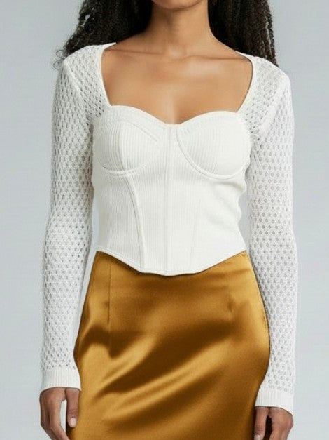 Lace Corset Top