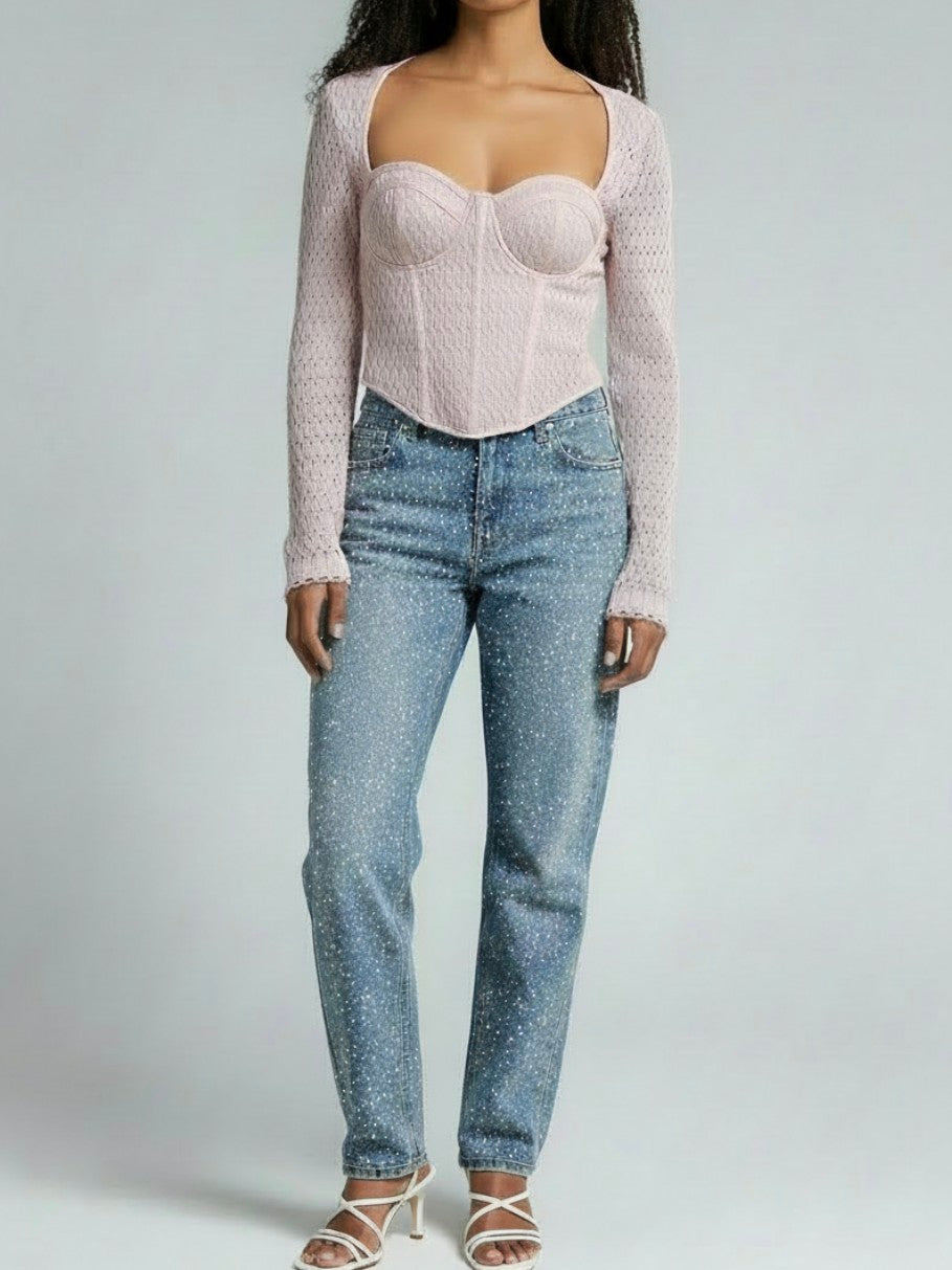 Lace Corset Top