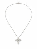 Crossover Gold Plated Cross Necklace