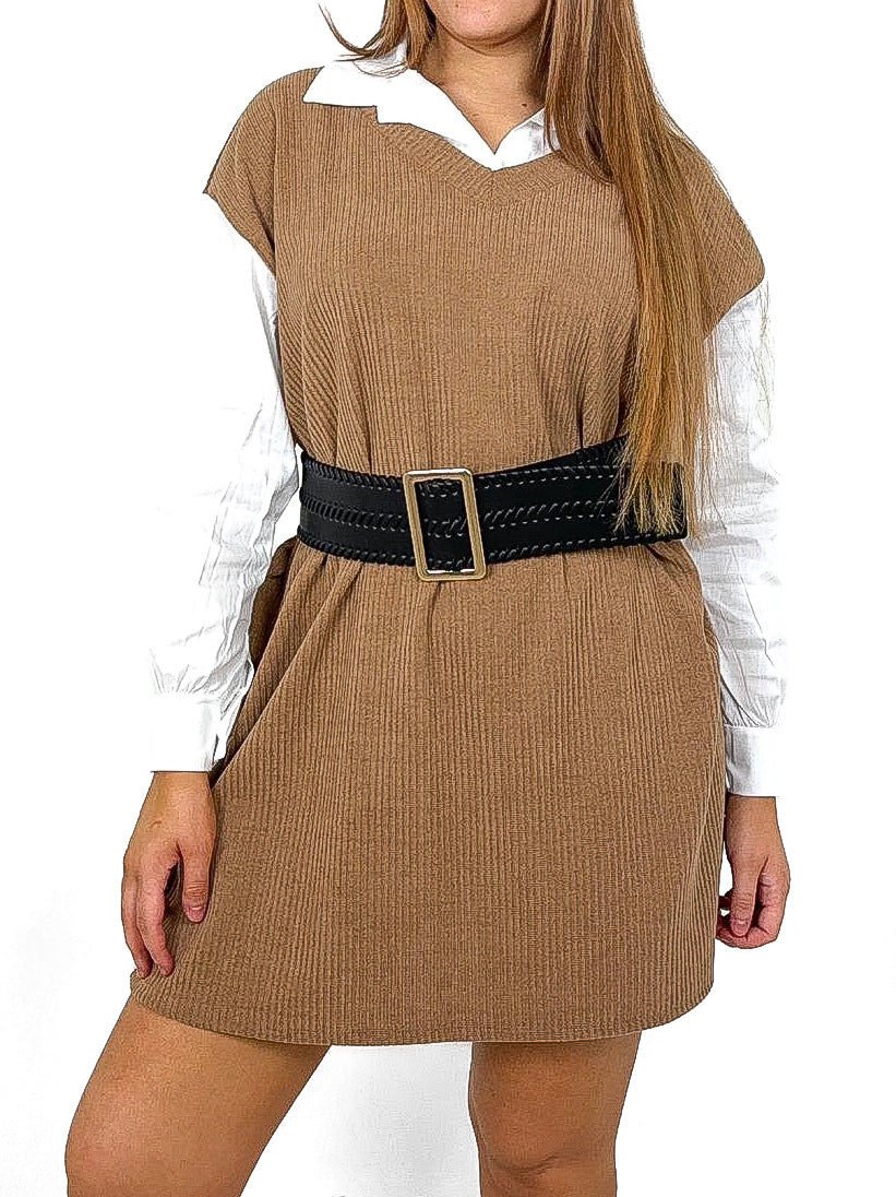 Corduroy Shirt Dress