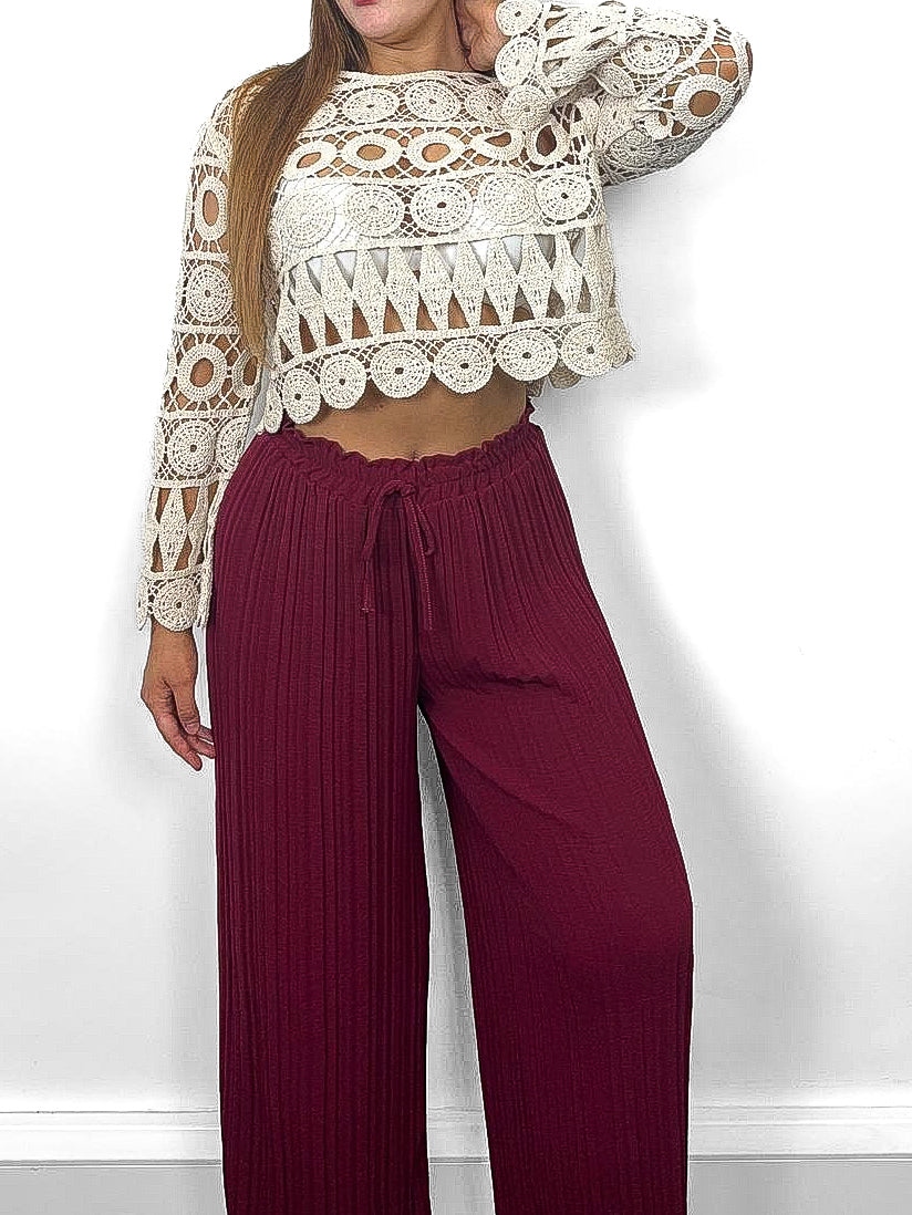 Cropped Crochet Over Top