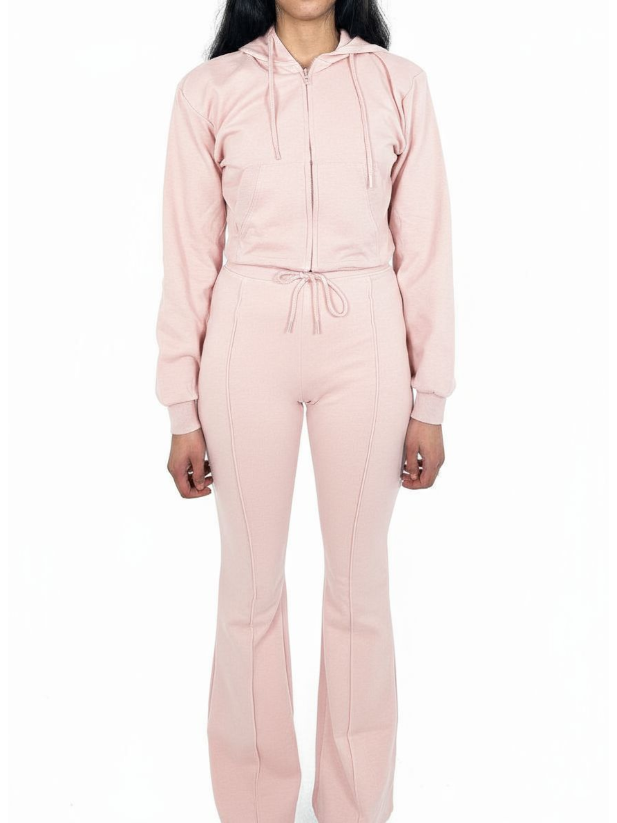 Fitted Hoodie & Flares Co-Ord