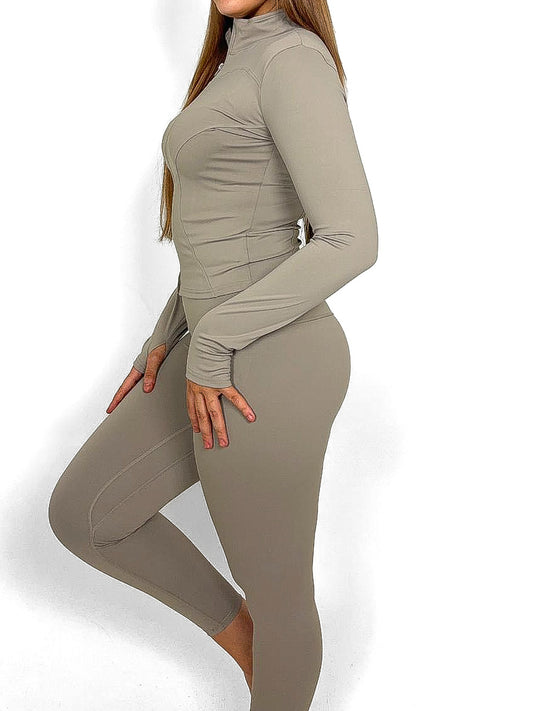 Contour Gym Jacket & Leggings Set