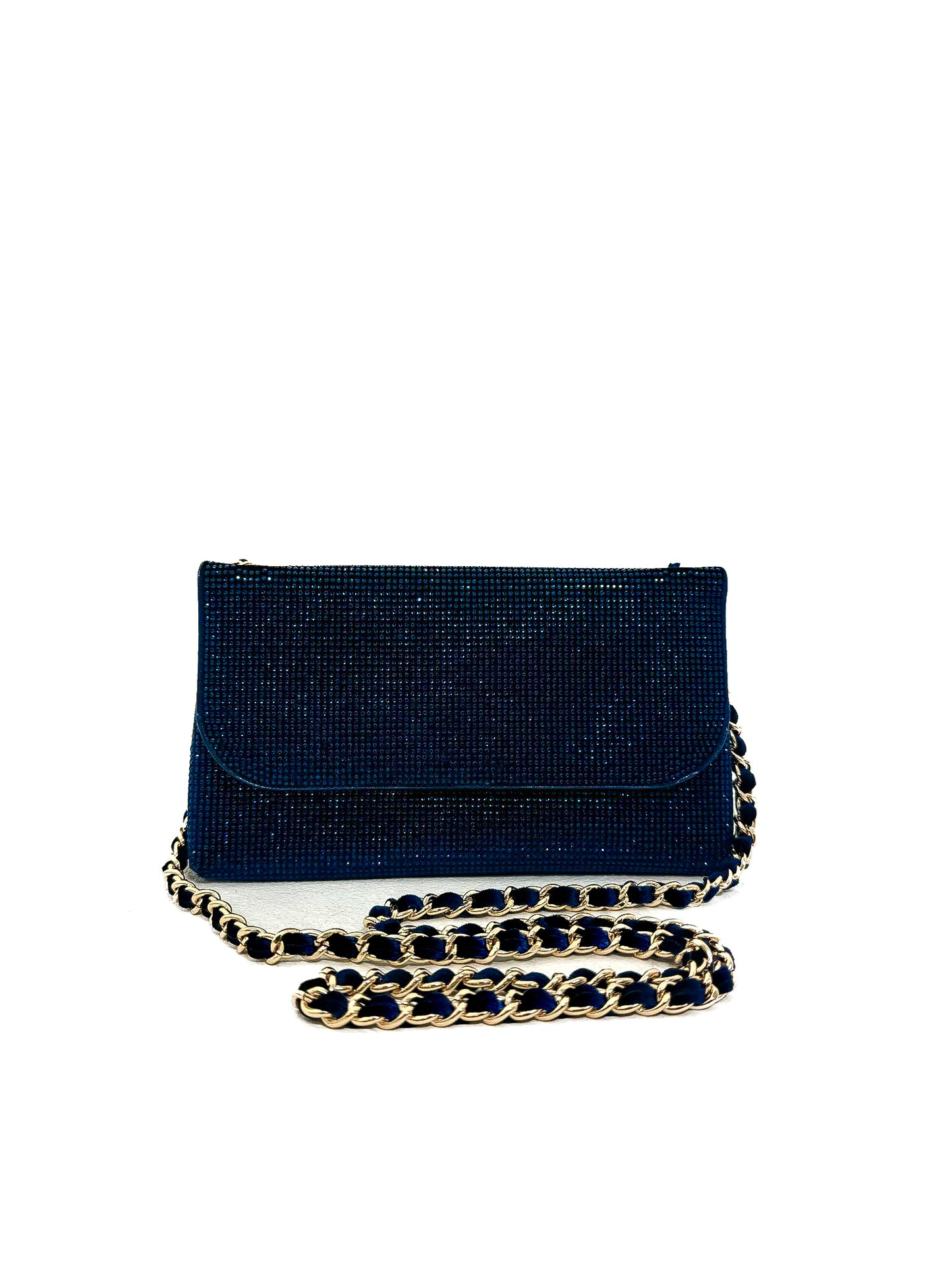 Mini Diamante Covered Shoulder Bag