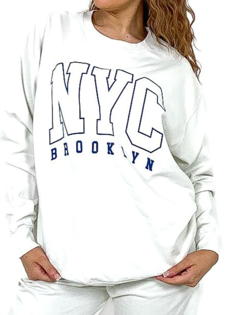 Washed Out "NYC" Sweatshirt