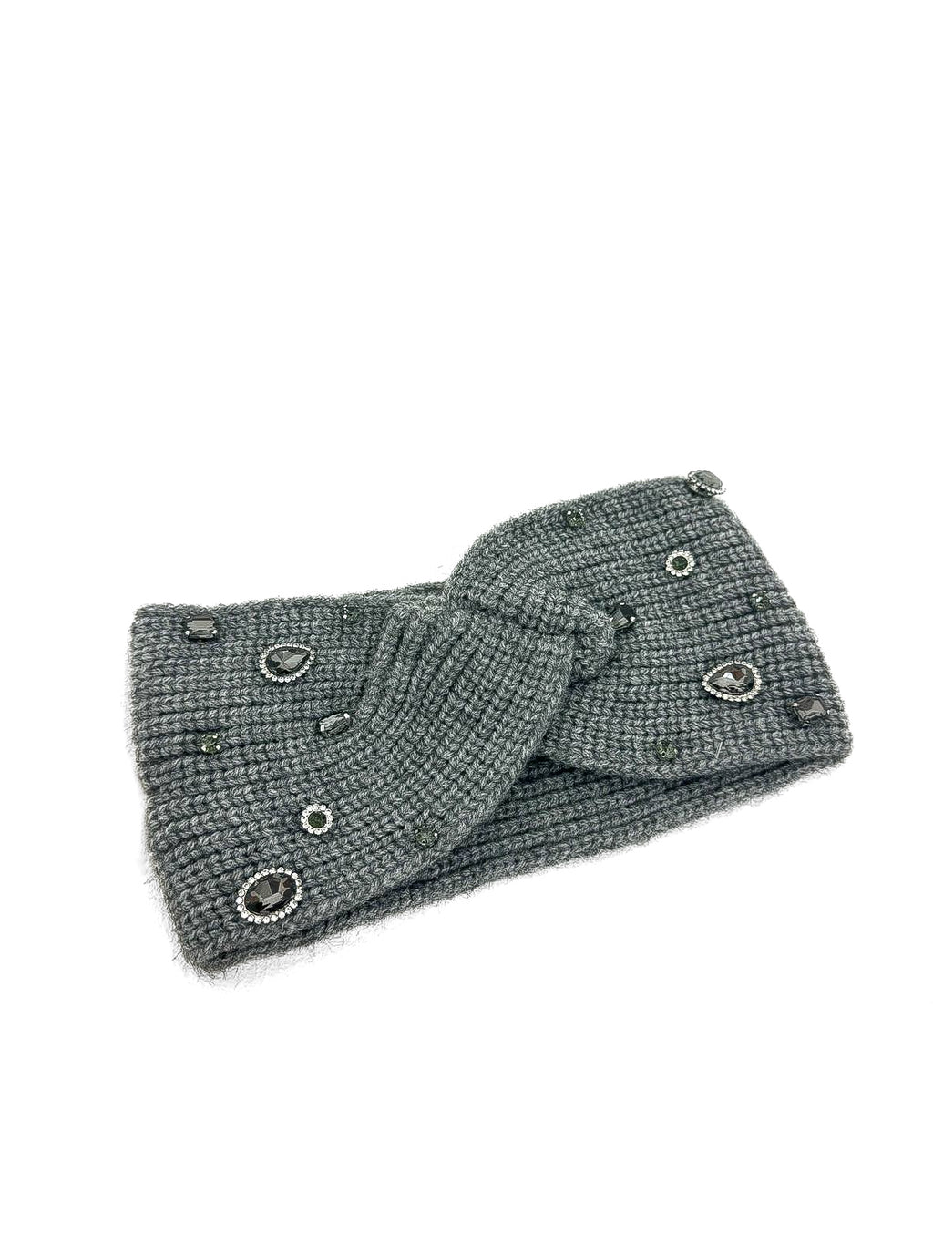 Twist Front Diamante Detail Headband