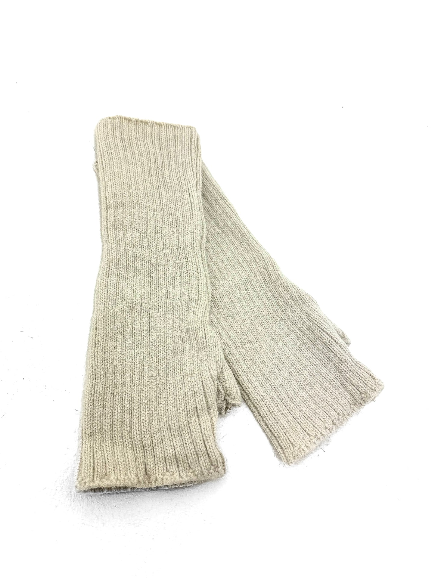 Rib Knitted Mittens