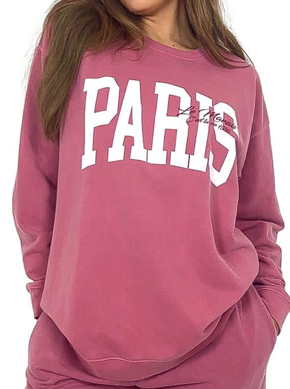 Washed Out "PARIS" Sweatshirt