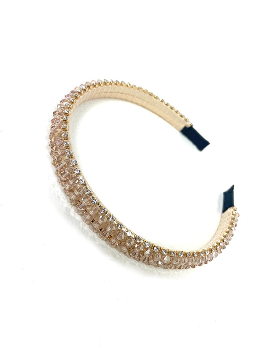 Diamante Trim Beaded Headband