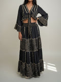 Sequin Embellished Boho Co-Ord