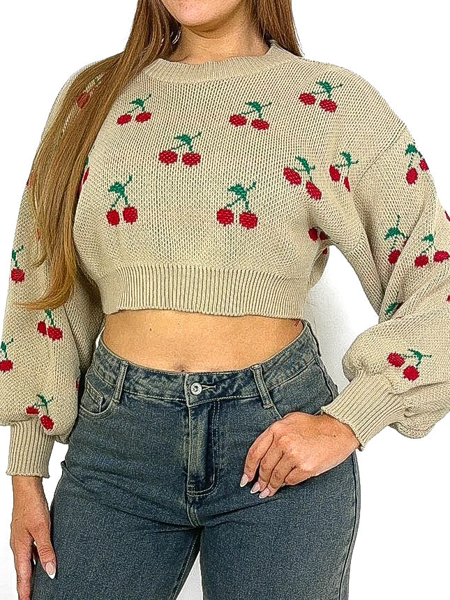 Cherry Sweater