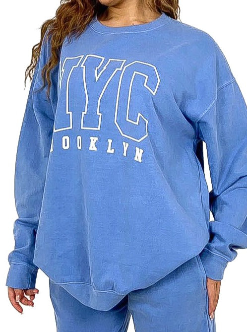 Washed Out "NYC" Sweatshirt