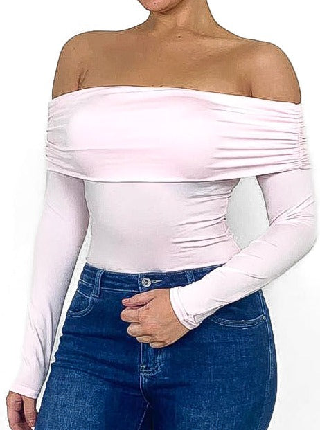 Slinky Bardot Top