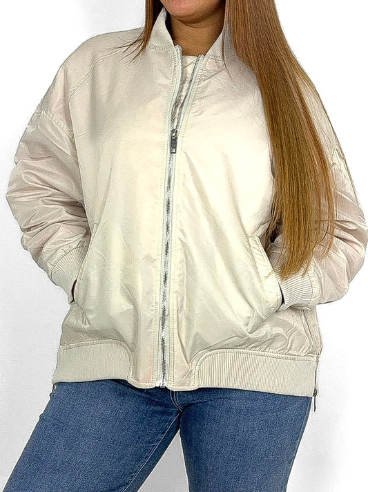 Oversized Bomber Jacket