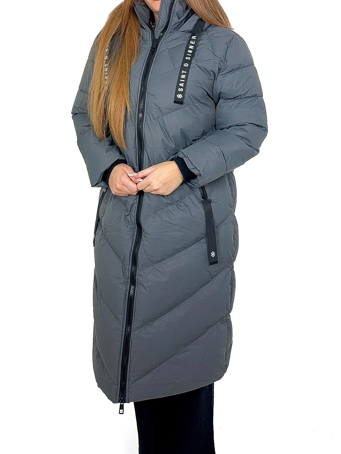 "S&S" Maxi Length Padded Coat