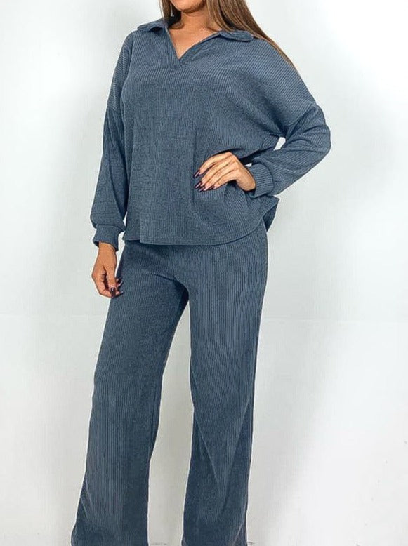 Oversized Corduroy Lounge Suit