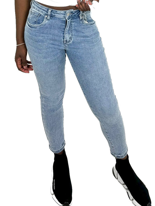 Distressed Vintage Wash Regular Fit Jeans