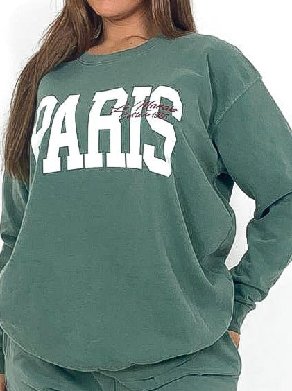 Washed Out "PARIS" Sweatshirt