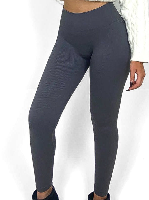 Seamless Ribbed Leggings