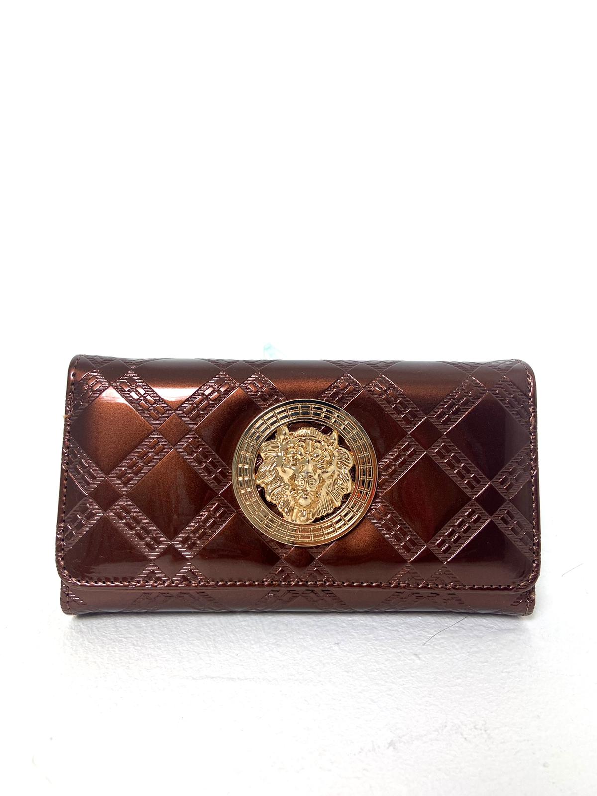 Patent Emblem Purse