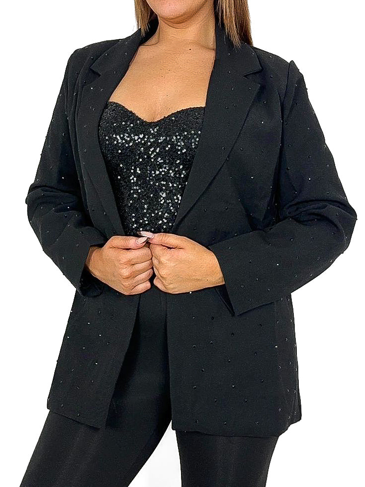 Diamante Covered Blazer