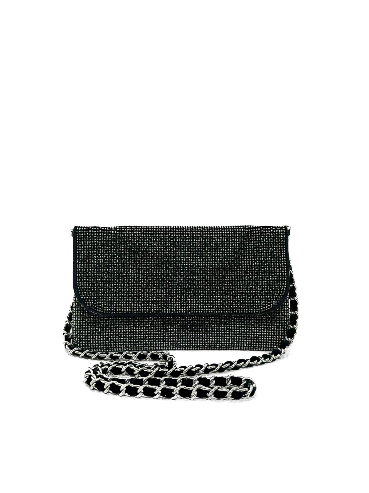 Mini Diamante Covered Shoulder Bag