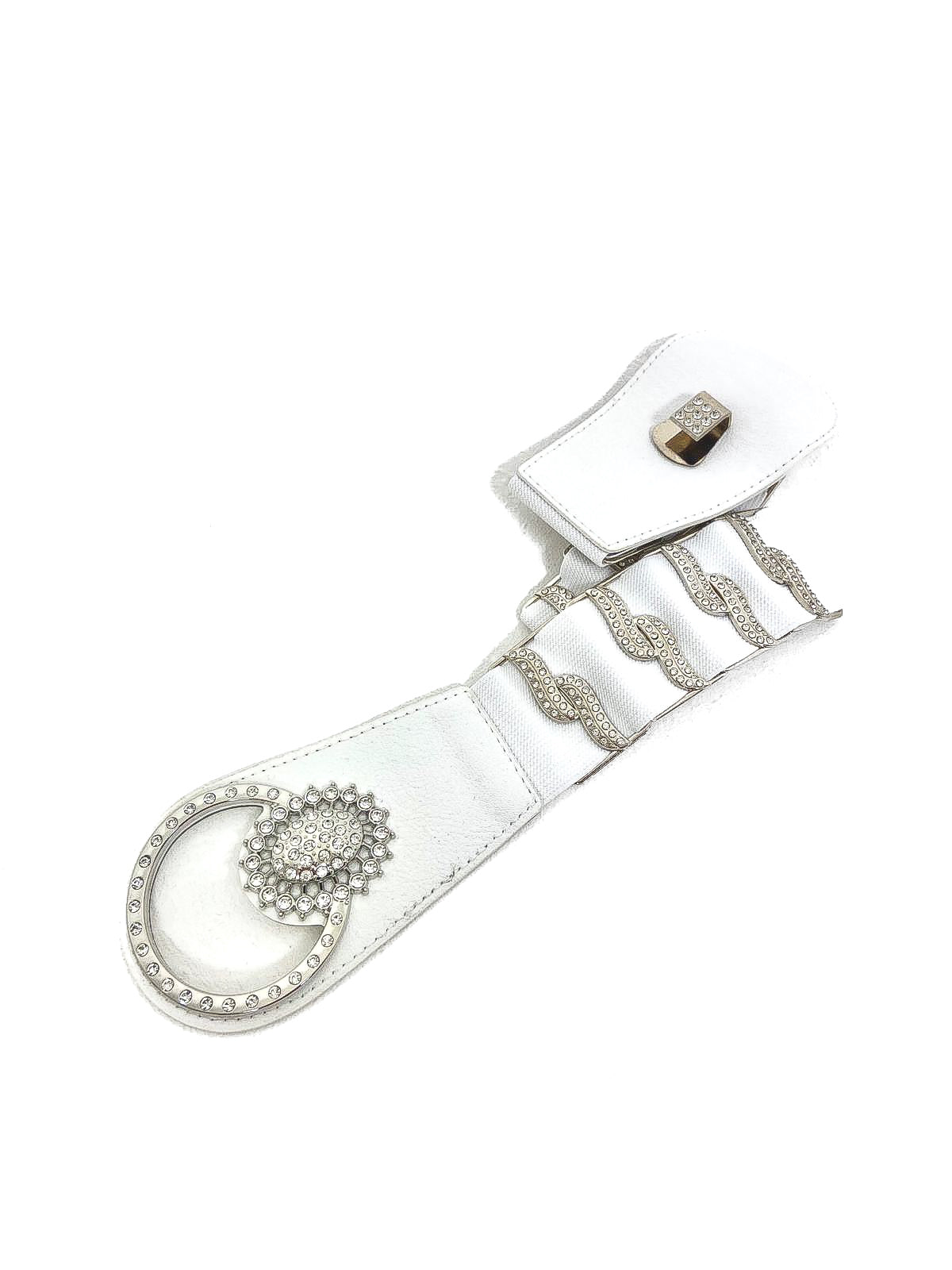 Swirl Diamante Detail Belt