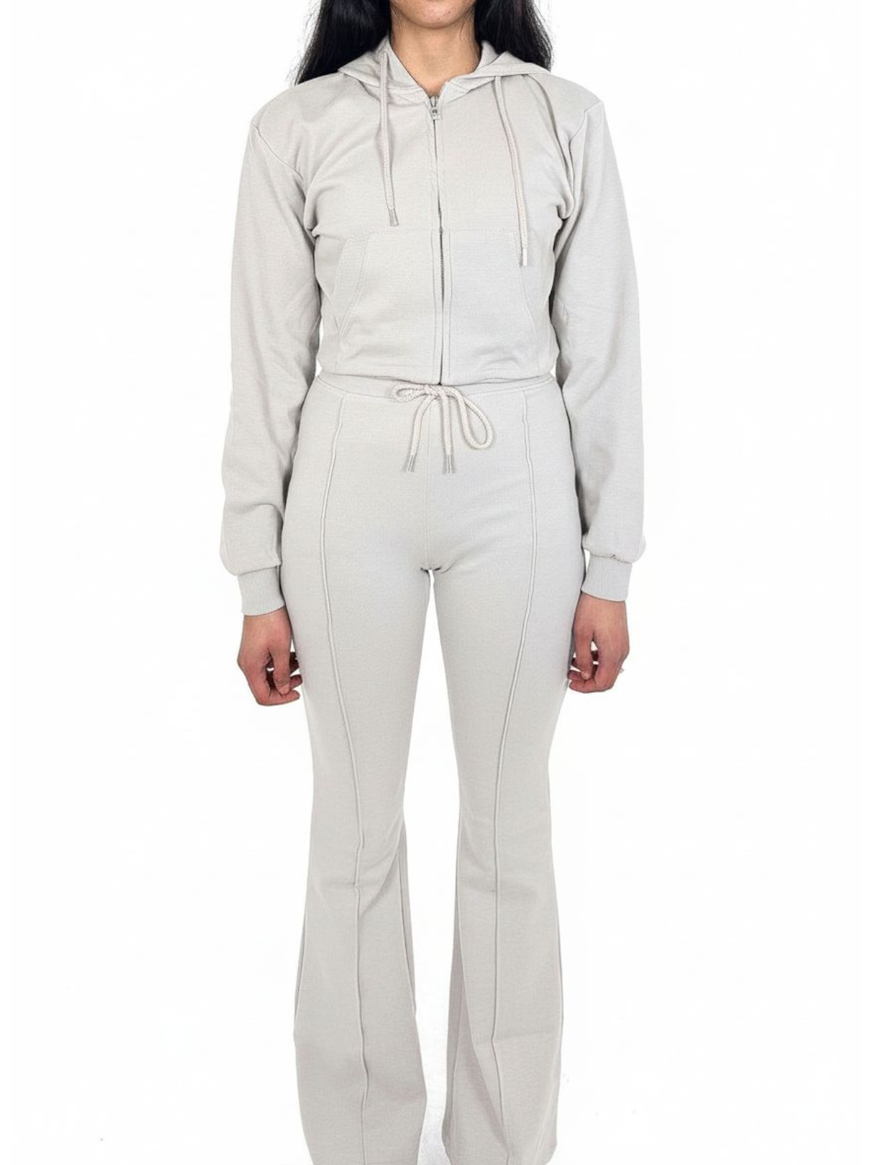 Fitted Hoodie & Flares Co-Ord