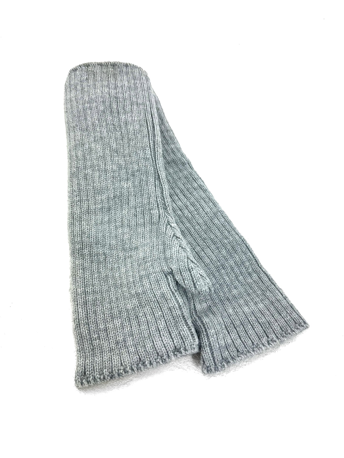 Rib Knitted Mittens