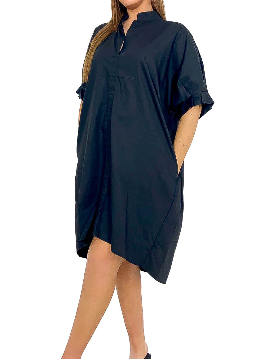 Oversized Shirt Dress