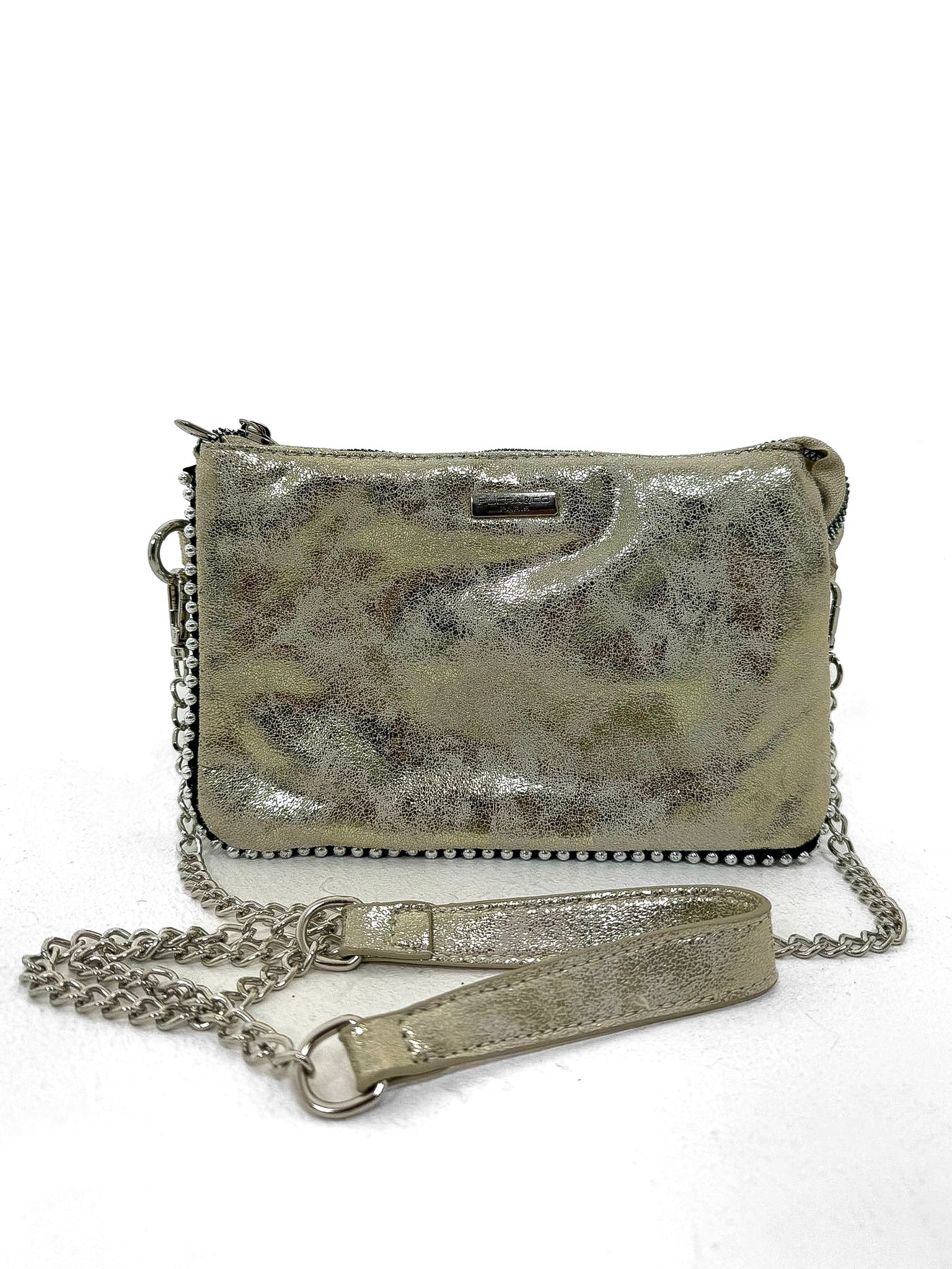 Metallic Suedette Shoulder bag