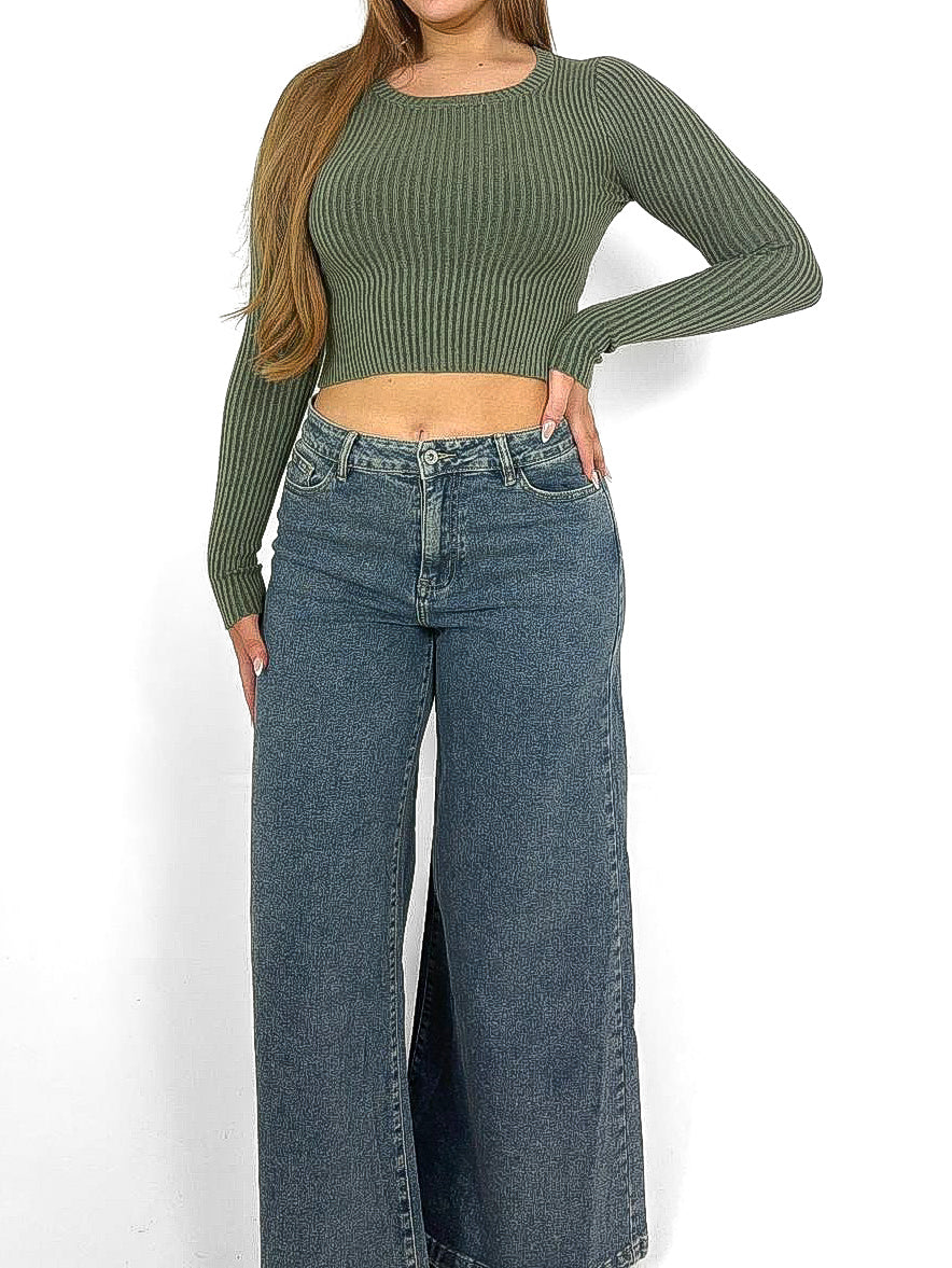 Extra Wide Leg Jeans