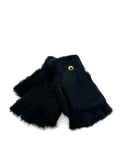 Fluffy Knitted Mittens