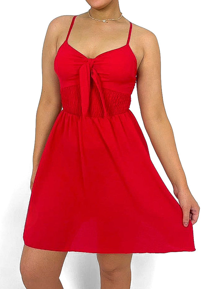 Tie Front Summer Dress