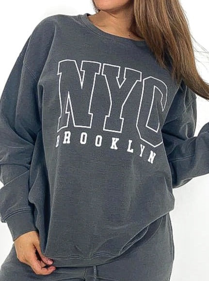 Washed Out "NYC" Sweatshirt