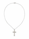 Sacred Heart Gold Plated Cross Necklace