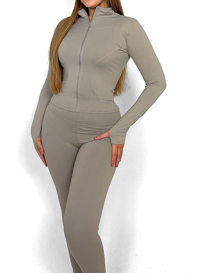 Contour Gym Jacket & Leggings Set