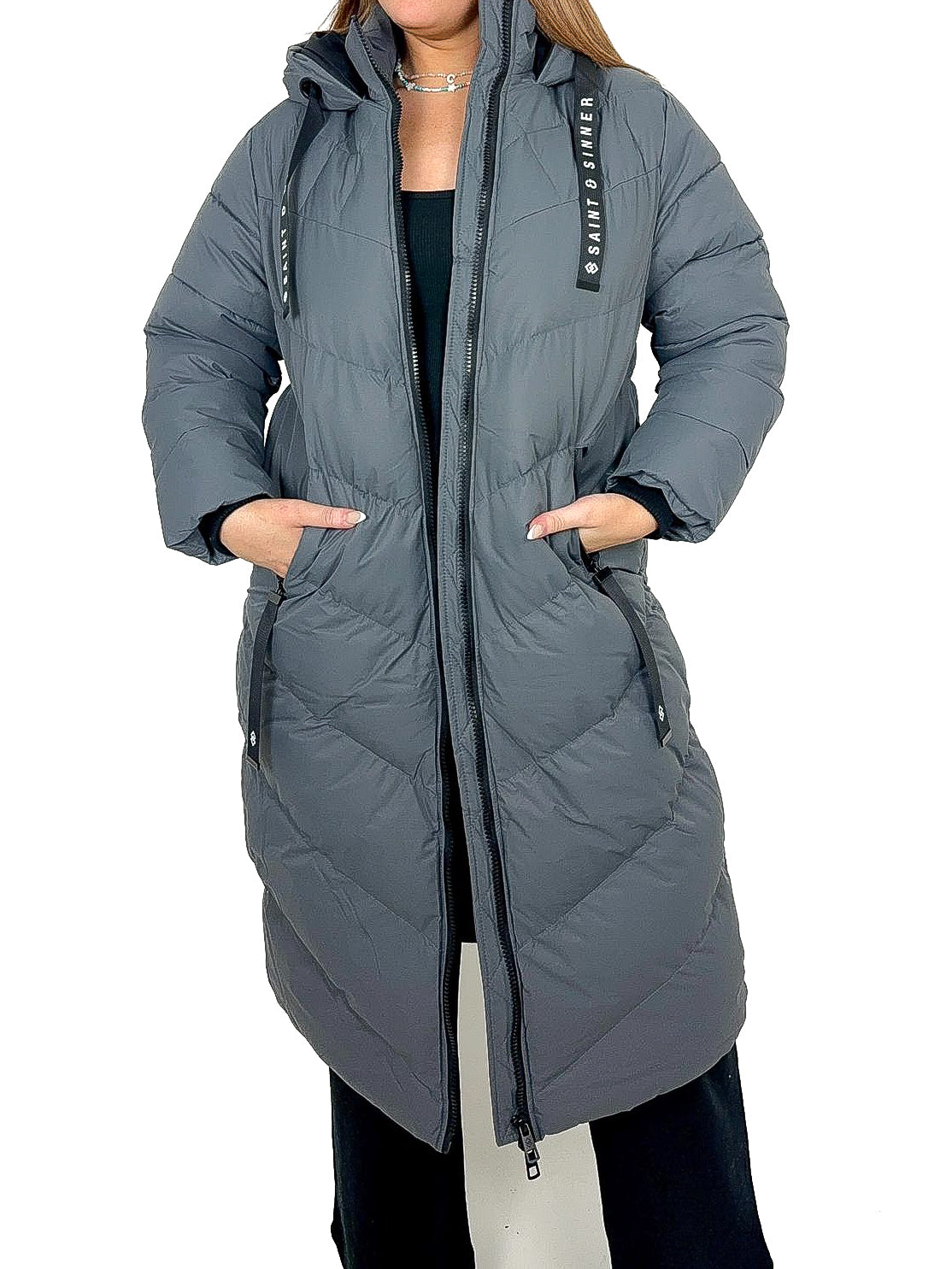 "S&S" Maxi Length Padded Coat