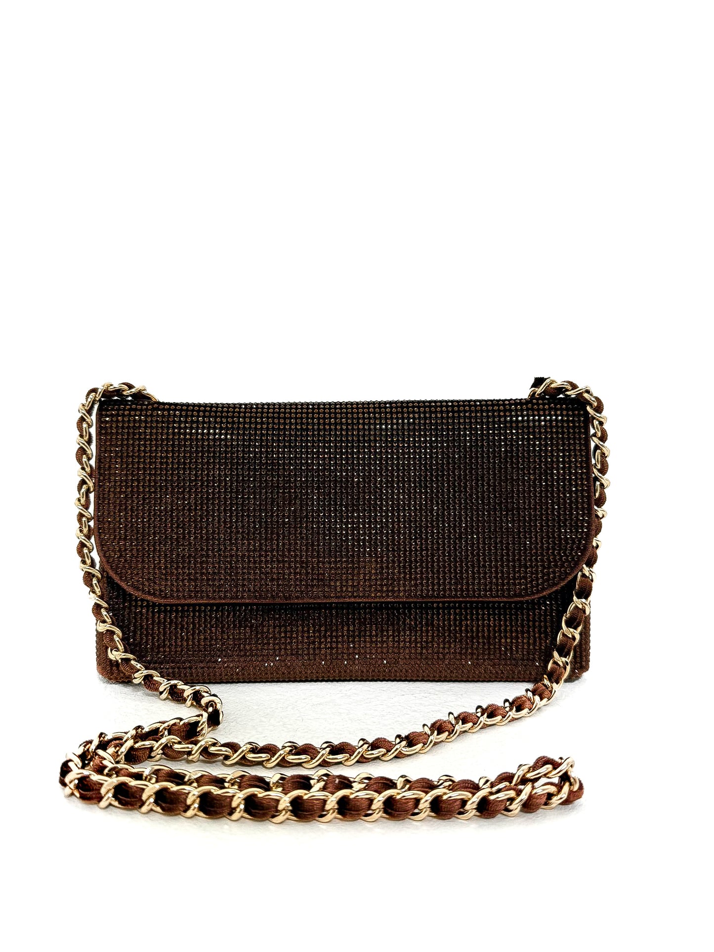 Diamante Covered Shoulder Bag