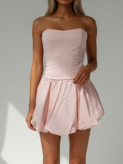 Puffball Tube Dress