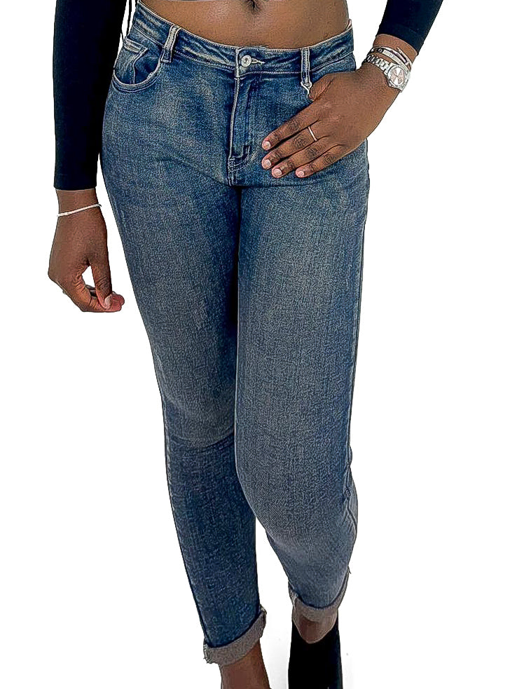 Vintage Wash Skinny Jeans