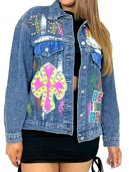 Embellished Denim Jacket