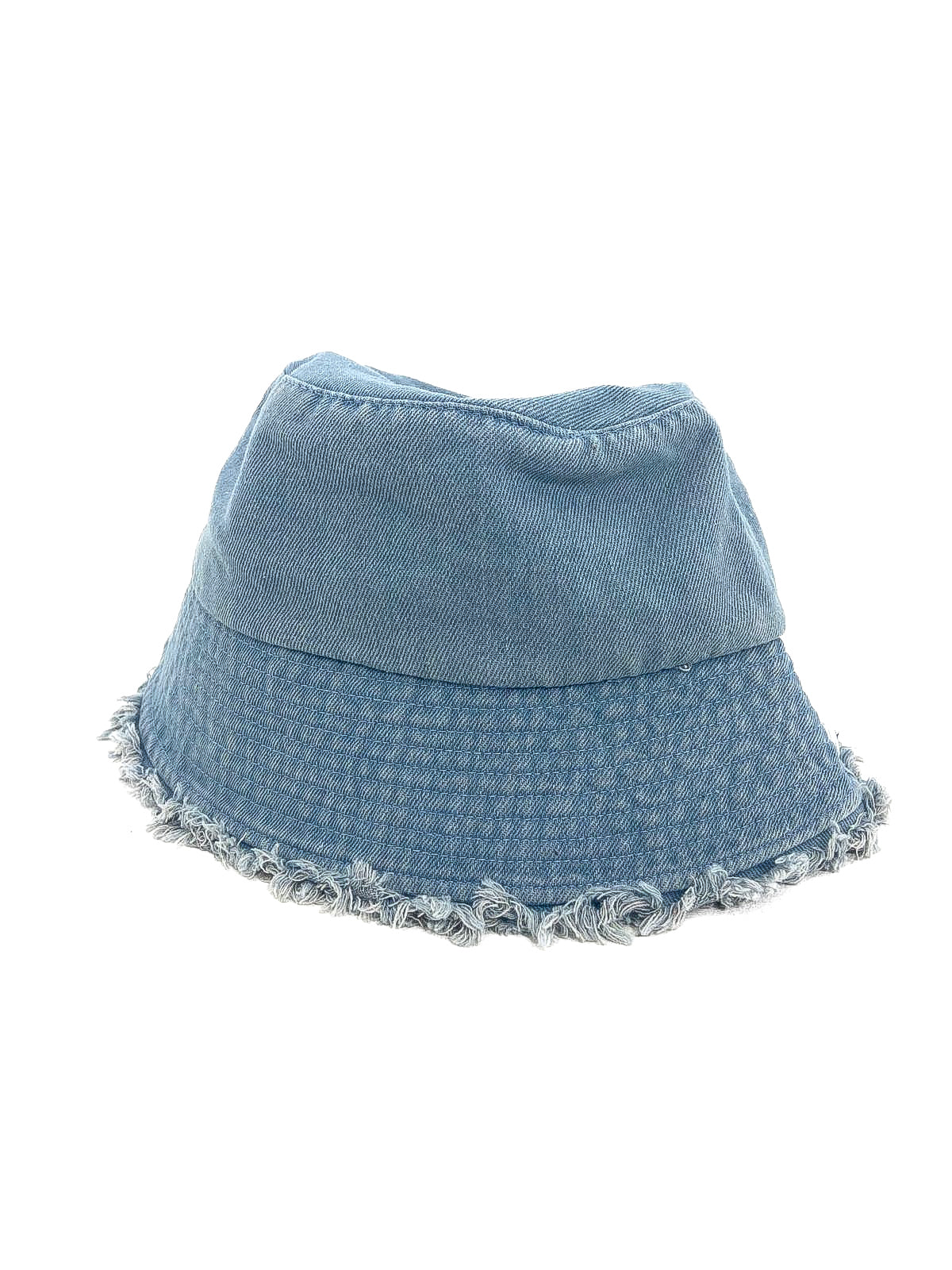 Distressed Denim Bucket Hat