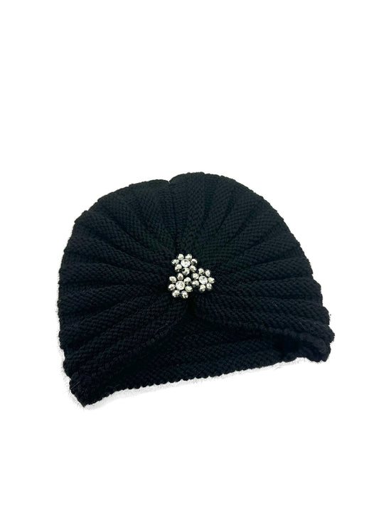 Diamante Detail Knitted Turban