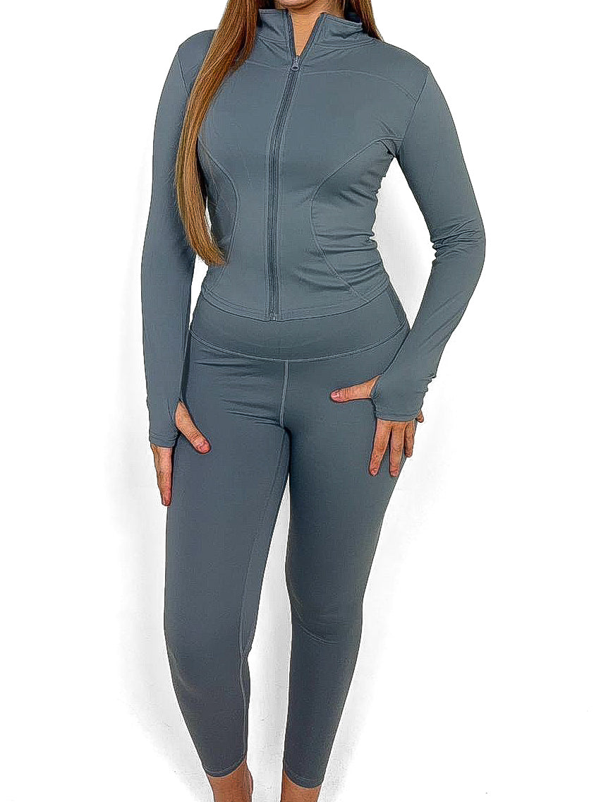 Contour Gym Jacket & Leggings Set