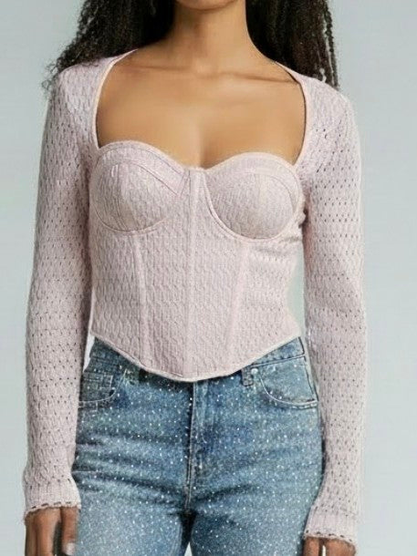 Lace Corset Top