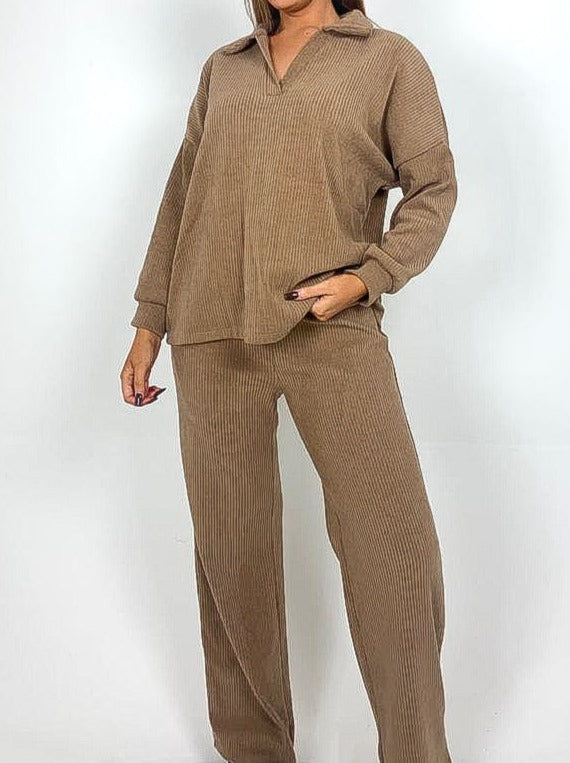 Oversized Corduroy Lounge Suit